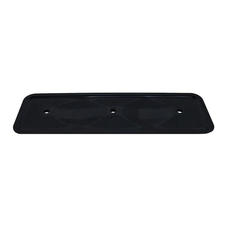 Hands On Straight & Inline 6 Cylinder Steel Valve Cover Side Plate - Black for 1962-74 Chevy 194-230-250-292 HA1320760